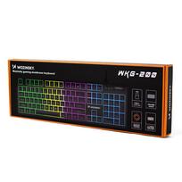 gaming keyboard - Wozinsky WKG-200 RGB Membraninė Klaviatūra Žaidimams su Ratuku - Juodas (Black) - 7 nuotrauka