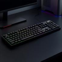 gaming keyboard - Wozinsky WKG-200 RGB Membraninė Klaviatūra Žaidimams su Ratuku - Juodas (Black) - 9 nuotrauka