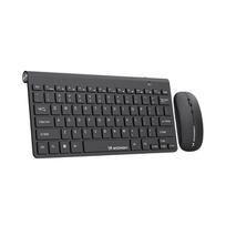 peles - Wozinsky WZKM-078 Belaidė Klaviatūra + Kompaktiška Pelė - Juoda (Black) - 6 nuotrauka