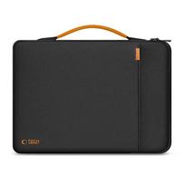 kompiuterio krepsys 13 tech - Tech-Protect Defender RS Laptop Bag 13-14 - Black - 2 nuotrauka
