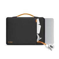 kompiuterio krepsys 13 tech - Tech-Protect Defender RS Laptop Bag 13-14 - Black - 12 nuotrauka