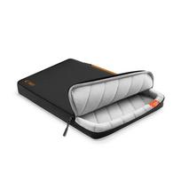 kompiuterio krepsys 13 tech - Tech-Protect Defender RS Laptop Bag 13-14 - Black - 14 nuotrauka