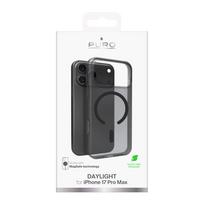 iphone 17 silicone case - Puro Daylight Magsafe Compatible Silicone Case for iPhone 17 Pro Max - Translucent Black - 2 nuotrauka