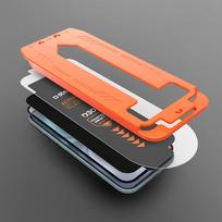 iphone 16 apsauginis stiklas - SBS tempered glass with D3O technology with applicator for iPhone 16 Pro Max - 5 nuotrauka