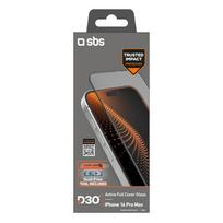 iphone 16 apsauginis stiklas - SBS tempered glass with D3O technology with applicator for iPhone 16 Pro Max - 8 nuotrauka