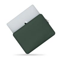 15 coliu nesiojamas kompiuteris - Tech-Protect Neoslim 15-16" Laptop Bag - Green - 6 nuotrauka
