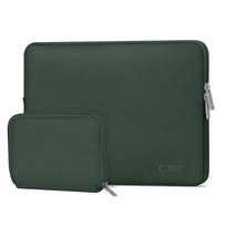 15 coliu nesiojamas kompiuteris - Tech-Protect Neoslim 15-16" Laptop Bag - Green - 9 nuotrauka