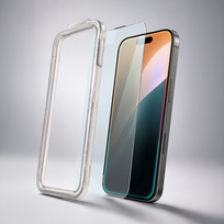 iphone 17 stiklas - AmazingThing Titan Max FusionFilter 7 Tempered Glass for iPhone 17 - 6 nuotrauka
