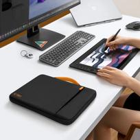 krepsys nesiojamam kompiuteriui 16 - Tech-Protect Defender RS Laptop Bag 15-16 - Black - 7 nuotrauka