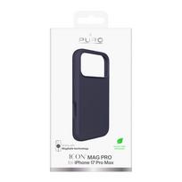 telefonas mygtukai - Puro Icon Mag Pro Cover, iPhone 17 Pro Max, mėlynas - Dėklas - 6 nuotrauka