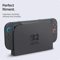 nintendo switch ekranas - Spigen "Glas.Tr EZ Fit" Grūdintas Stiklas 2 vnt. pakuotė Nintendo Switch 2 - Skaidrus (Transparent) - 3 nuotrauka