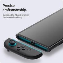 nintendo switch ekranas - Spigen "Glas.Tr EZ Fit" Grūdintas Stiklas 2 vnt. pakuotė Nintendo Switch 2 - Skaidrus (Transparent) - 4 nuotrauka