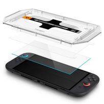 nintendo switch ekranas - Spigen "Glas.Tr EZ Fit" Grūdintas Stiklas 2 vnt. pakuotė Nintendo Switch 2 - Skaidrus (Transparent) - 11 nuotrauka