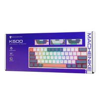 mechanine klaviatura - Machenike K500-B61 Mėlyna ir Balta (Blue and White) - 2 nuotrauka