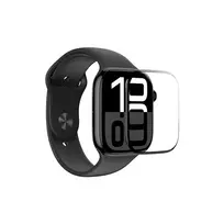 apple watch plevele - AmazingThing Radix Film Protective Film with Black Frame for Apple Watch 42mm - 2 nuotrauka