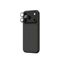 iphone 17 stiklas - AmazingThing Lens Glass for iPhone 17 Pro / Pro Max with Gray Aluminum Frame - 3 nuotrauka