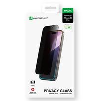 iphone 16 pro plevele - AmazingThing Radix Grūdintas Apsauginis Stiklas Apple iPhone 16 Pro - Privatumo (Privacy) - 7 nuotrauka
