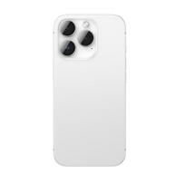 iphone 16 pro max ekranas - AmazingThing AR Aluminum 3 Lens Glass with Camera Lens Frame for iPhone 16 Pro / 16 Pro Max - Silver - 5 nuotrauka