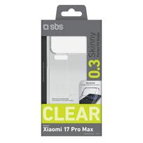 xiaomi 17 pro - SBS "Skinny Cover" Dėklas Xiaomi 17 Pro Max - Skaidrus (Transparent) - 2 nuotrauka
