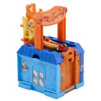 automobiliu garazas - Mattel Hot Wheels City Play and Go trasos rinkinys JHL43 - 6 nuotrauka
