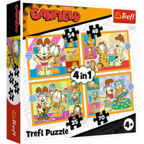 garfield - Trefl Garfield Loves Lasagna 34673, 207 det. - 6 nuotrauka
