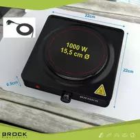 elektrine virykle mini stalo - Brock EP 100 BK - 3 nuotrauka