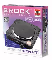 elektrine virykle mini stalo - Brock EP 100 BK - 4 nuotrauka