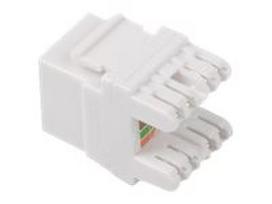 lsa - Lanberg Cat 6 UTP RJ45 - LSA 180° Keystone Module - 3 nuotrauka