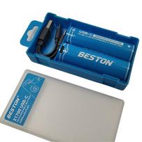 akumuliatorius 6v - Beston 21700 Baterija 3.6V, 5000mAh, 2 vnt. - 2 nuotrauka