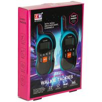 radijo stotele racija - Ikonka KX3634 vaikiškos racijos Walkie Talkie, mėlynos, 2 vnt. - 2 nuotrauka