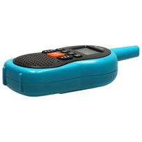 radijo stotele racija - Ikonka KX3634 vaikiškos racijos Walkie Talkie, mėlynos, 2 vnt. - 5 nuotrauka