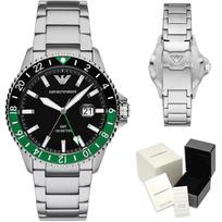 vyriskas laikrodis sidabrinis - Emporio Armani AR11589 Sidabrinis (Silver) - 2 nuotrauka