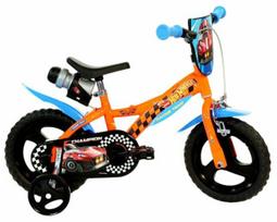 dino bikes - Vaikiškas dviratis Dino Bikes Hot Wheels, 12", oranžinis (Orange) - 1 nuotrauka