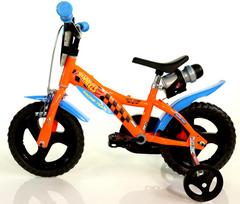 dino bikes - Vaikiškas dviratis Dino Bikes Hot Wheels, 12", oranžinis (Orange) - 2 nuotrauka