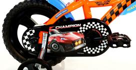 dino bikes - Vaikiškas dviratis Dino Bikes Hot Wheels, 12", oranžinis (Orange) - 4 nuotrauka