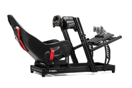 next level racing gt lite - Next Level Racing F-GT Elite Lite Wheel Plate Edition Juoda/Pilka (Black/Grey) - 3 nuotrauka