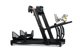next level racing gt lite - Next Level Racing F-GT Elite Lite Wheel Plate Edition Juoda/Pilka (Black/Grey) - 4 nuotrauka