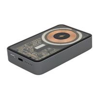 magsafe power bank 20w - PATONA Premium Powerbank Clear 3.0, 10000mAh, PD20W, MagSafe, juodas (black) - 4 nuotrauka