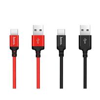 usb c pakrovejas - Hoco Premium Times Speed X14 USB To USB Type-C 2m Black - 3 nuotrauka