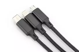 3in1 laidas - Digitus AK-300160-010-S, juoda, 1 m - 6 nuotrauka