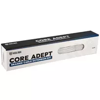 eko - Kolink Core Adept Braided Cable Extension Kit Baltas (White) - 2 nuotrauka