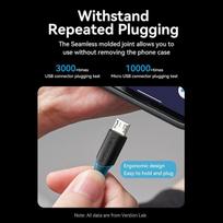 usb type b - CABLE USB2.0 TO MICRO-B/1M BLACK CTIBF VENTION - 4 nuotrauka