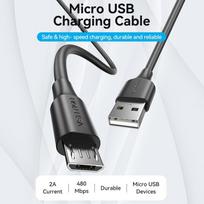 usb type b - CABLE USB2.0 TO MICRO-B/1M BLACK CTIBF VENTION - 9 nuotrauka