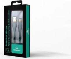 usb type c laidas - Gembird CC-USB2S-AMCM-1.5M-G USB-A į USB-C kabelis 1,5 m Žalias (Green) - 2 nuotrauka
