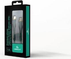 60w type c - Gembird CC-USB2S-CMCM-1.5M-G USB 2.0 Type-C laidas 1.5m Žalias (Green) - 2 nuotrauka