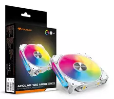 fan case - COUGAR Apolar 120 ARGB White - 2 nuotrauka