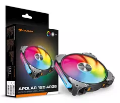 argb fan 120 mm - COUGAR Apolar 120 ARGB Black - 2 nuotrauka