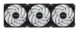 fanai - Gigabyte AORUS EZ CHAIN FAN 120 (3-Pack) Black (Juodas) - 3 nuotrauka