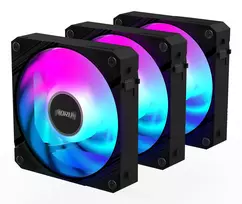 fanai - Gigabyte AORUS EZ CHAIN FAN 120 (3-Pack) Black (Juodas) - 5 nuotrauka
