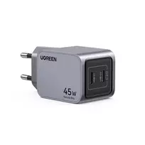 ugreen nexode - UGREEN Nexode Pro 45W Dual USB-C Įkroviklis Pilkas (Gray) - 9 nuotrauka